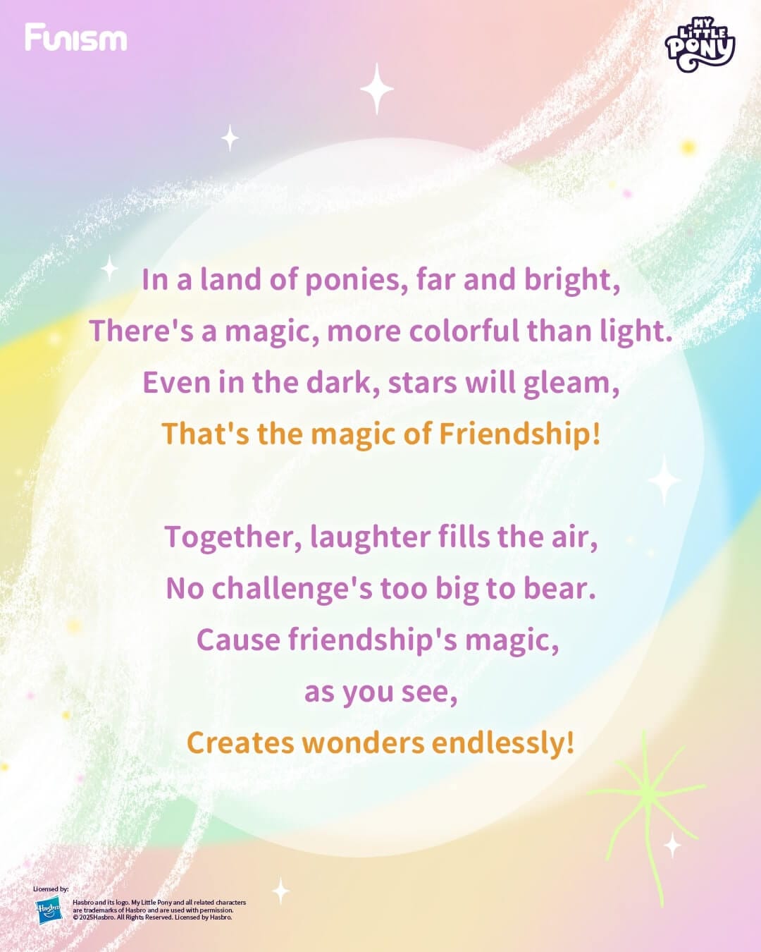 Elska My Little Pony G4 Friendship is Magic Magical Bottle Surprise Box Kawaii Gifts 6972407217289