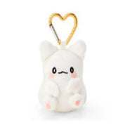 Enesco Sanrio All Stars 4" Plushie Mascot Bag Charms with Heart Carabiner (Over 20 to Choose from) Hanamaruobake Kawaii Gifts 4550624175326