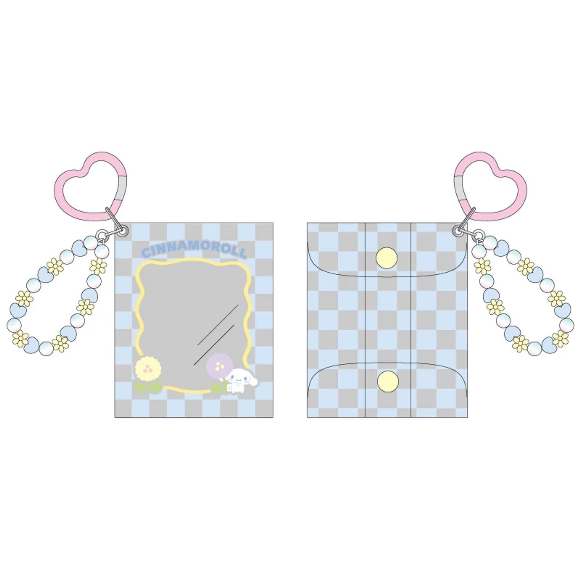 Enesco Sanrio Mini Pouch Keychain: Hello Kitty, My Melody, Cinnamoroll, Kuromi Cinnamoroll Kawaii Gifts 4550337121979