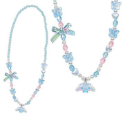 Enesco Sanrio Aurora Beaded Necklace: Cinnamoroll, Kuromi & Hello Kitty Cinnamoroll Kawaii Gifts 4550337176573