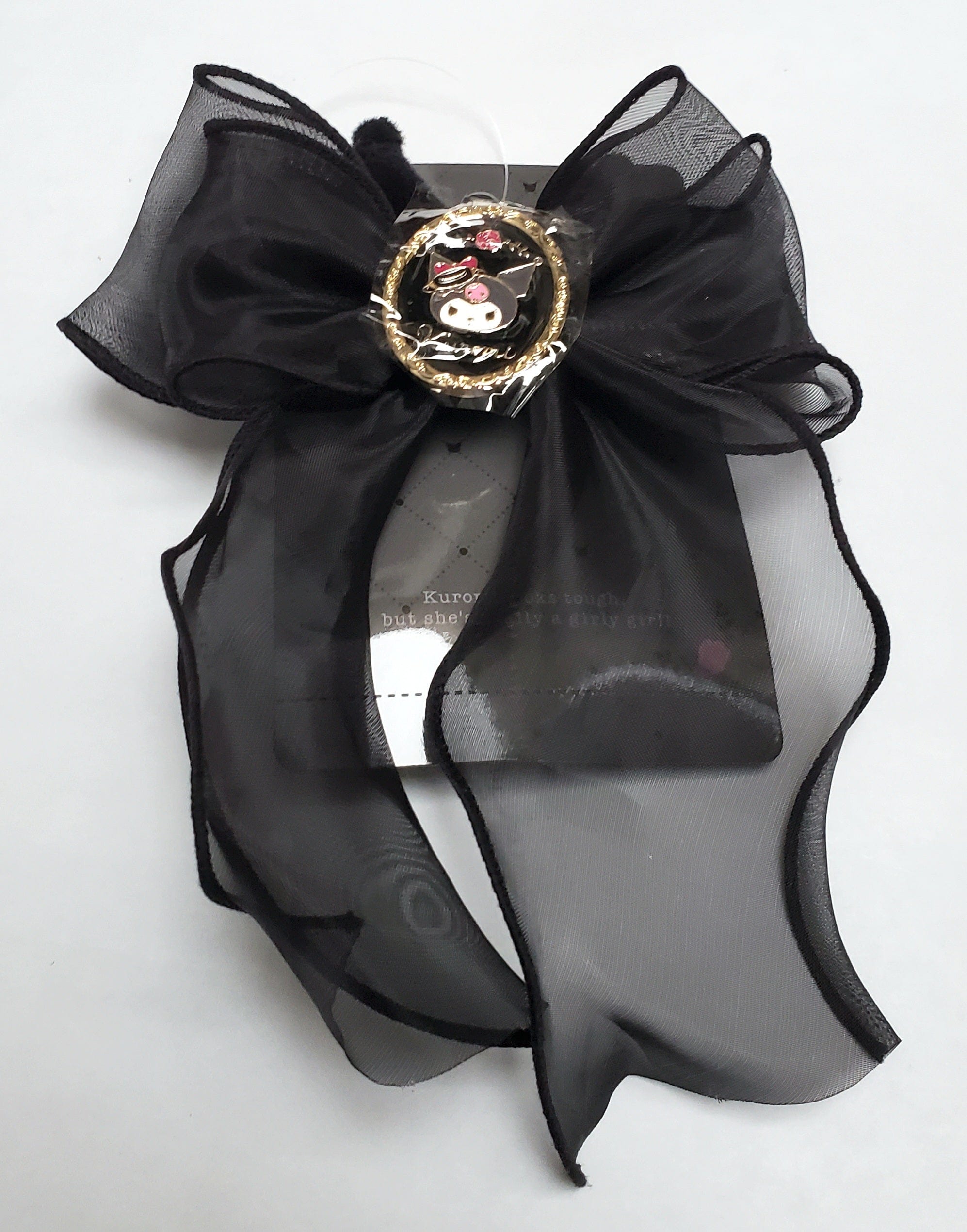 Enesco Sanrio Ojo Kuromi Princess Lace Hair Clip Kawaii Gifts 4550337070642