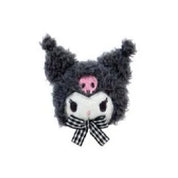Enesco Sanrio Plushy Face Hair Clips Kuromi Kawaii Gifts 4550337236956