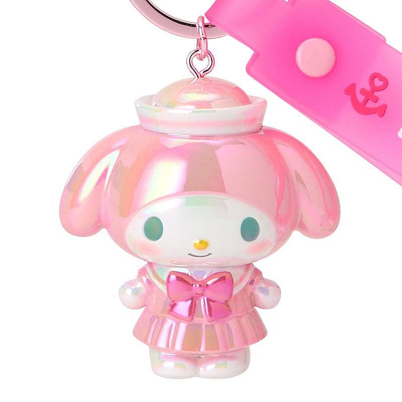 Enesco Sanrio Aurora Sparkly Sailor Mascot Keychains with Straps (4 to Choose From!) Sailor My Melody Kawaii Gifts 4550624801317