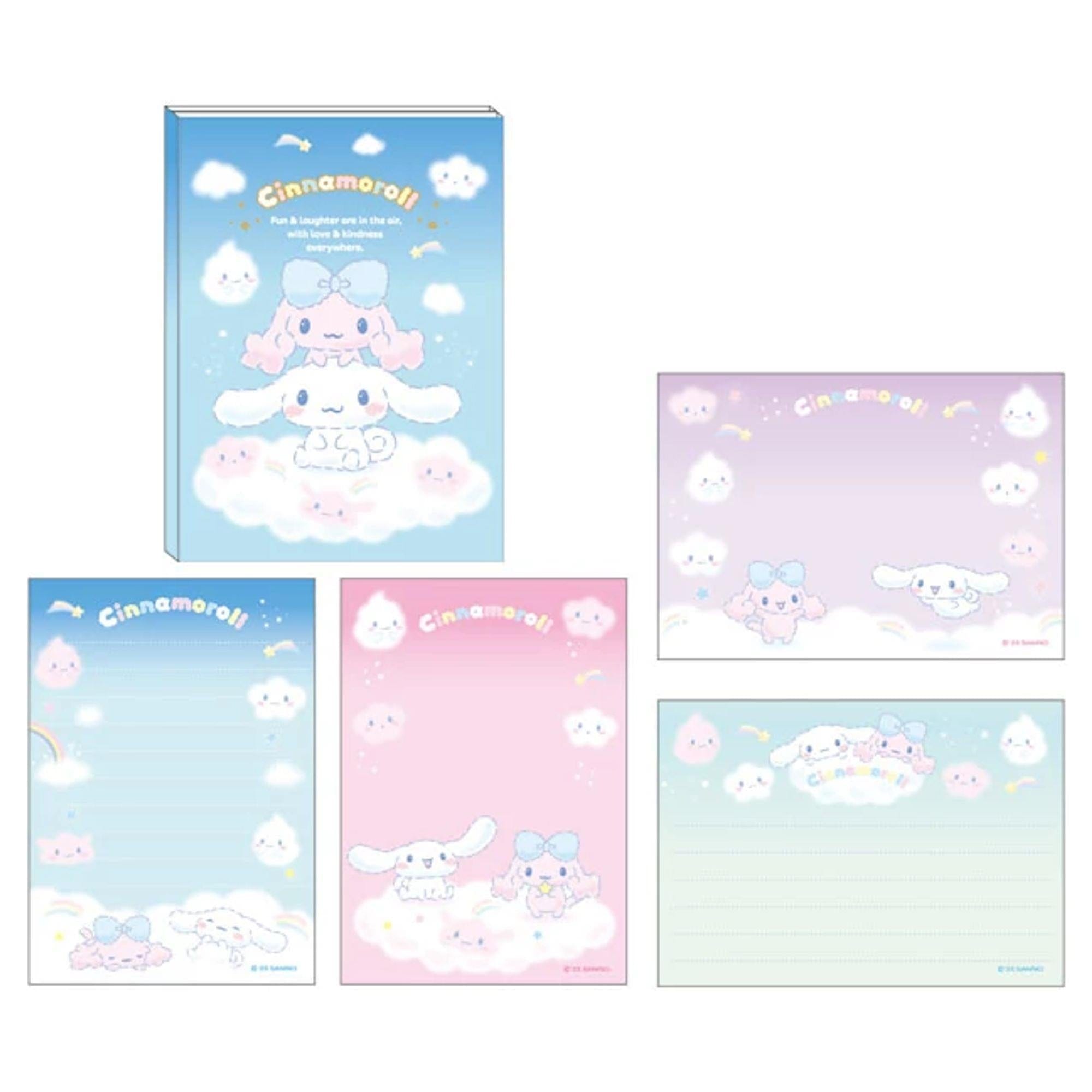 Enesco Cinnamoroll & Poron Memo Pad Kawaii Gifts 4550337264867