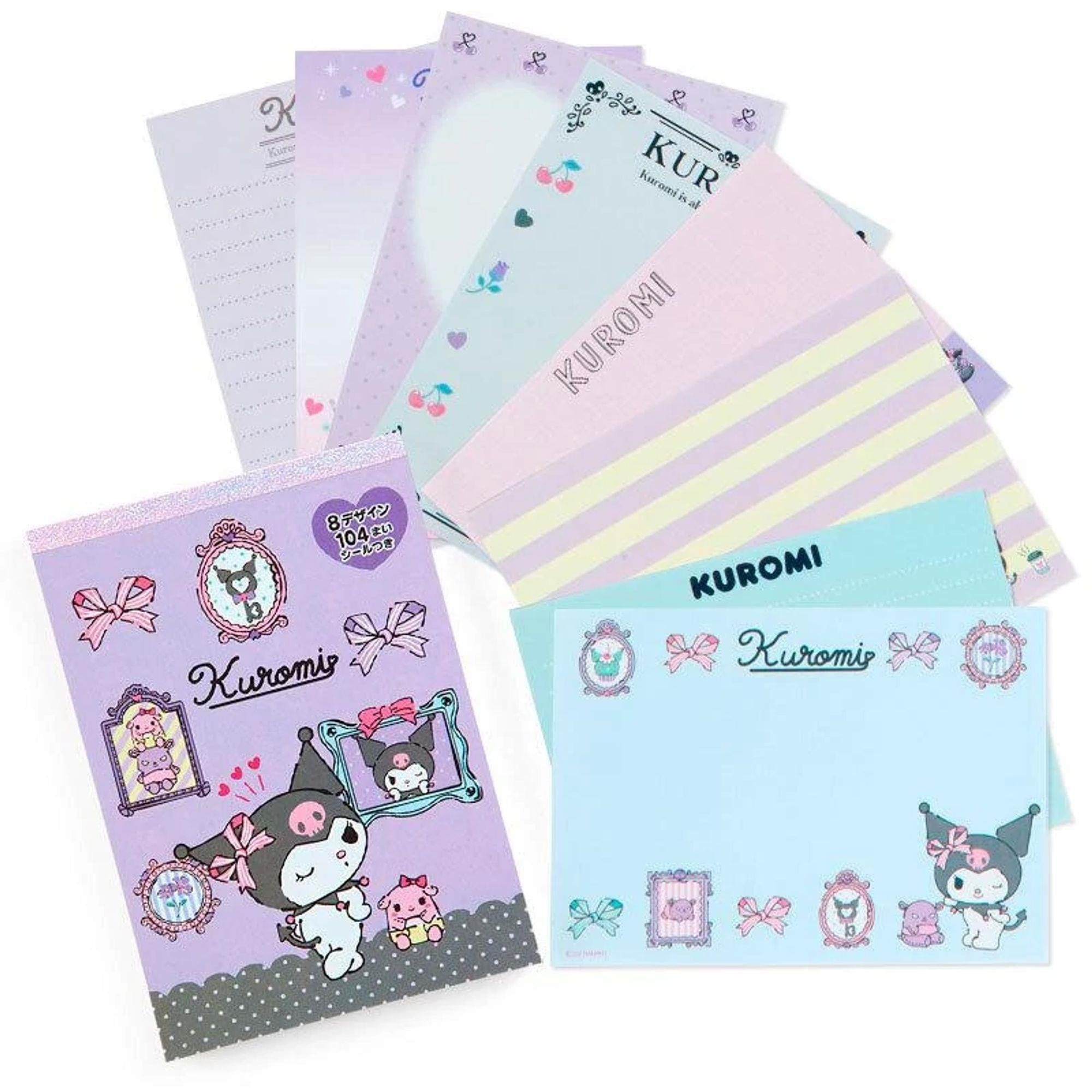Sanrio Kuromi's Room 8-Design Memo Pad with Stickers – Kawaii Gifts