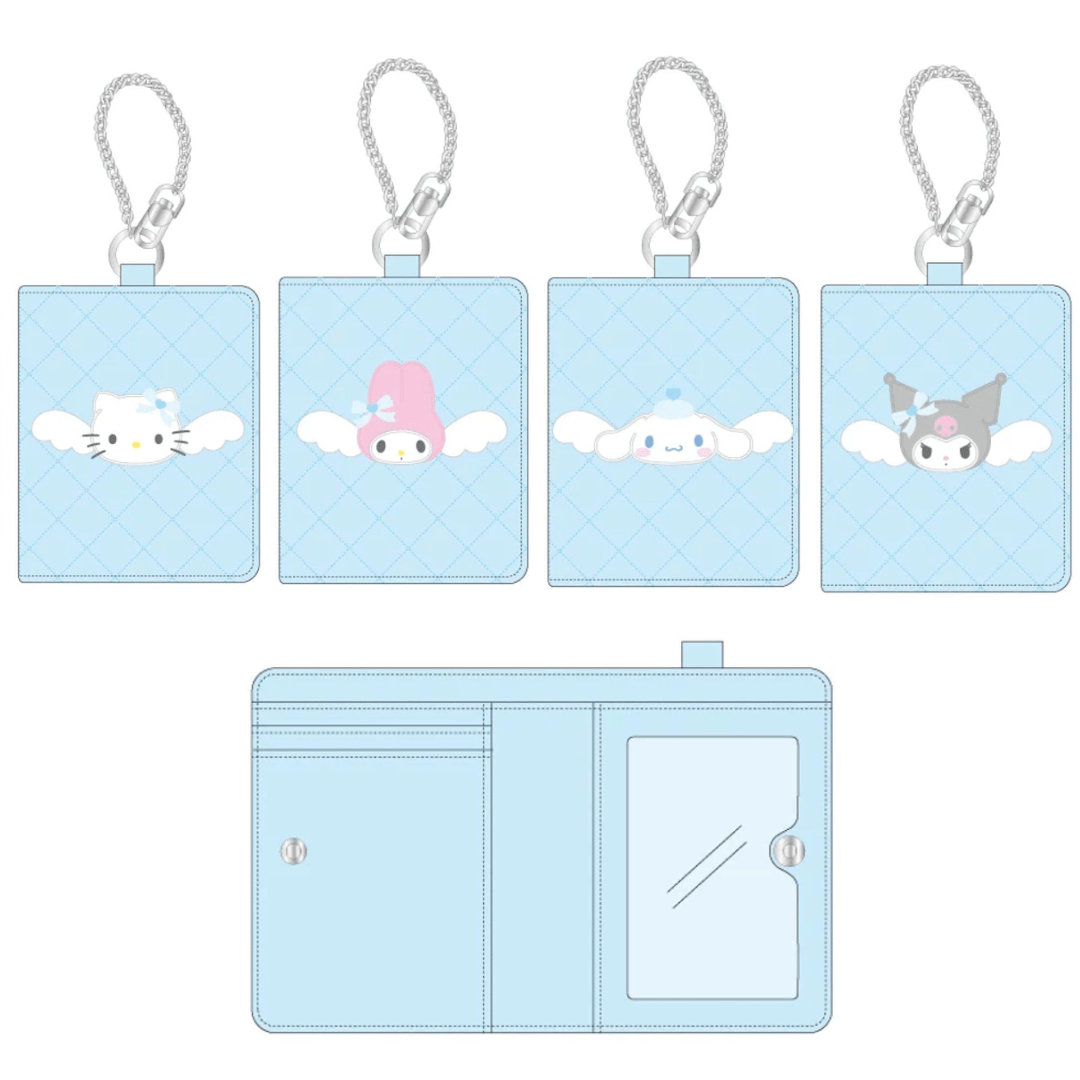 Enesco Sanrio Dreamy Blue Angel Foldable Card Cases Kawaii Gifts