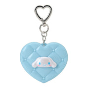 Enesco Sanrio Heart Compact Mirrors with Keychains Cinnamoroll Kawaii Gifts 4550337159668