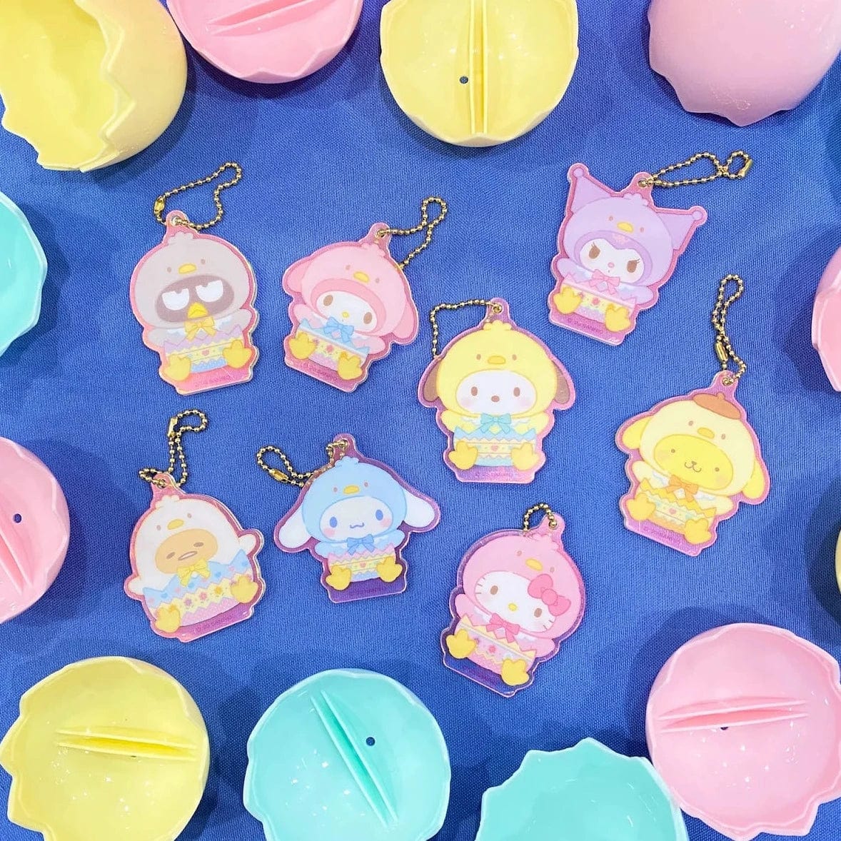 Enesco Sanrio Secret Keychain Surprise Gachapon Capsule Kawaii Gifts 4550337368770