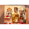 Hands Craft DIY Miniature House Kit: Holiday Living Room Kawaii Gifts