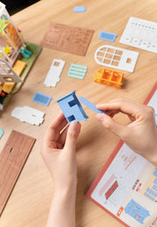 Hands Craft DIY Miniature House Kit: Dreamy Garden House Kawaii Gifts
