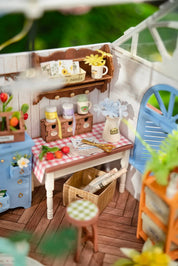 Hands Craft DIY Miniature House Kit: Dreamy Garden House Kawaii Gifts