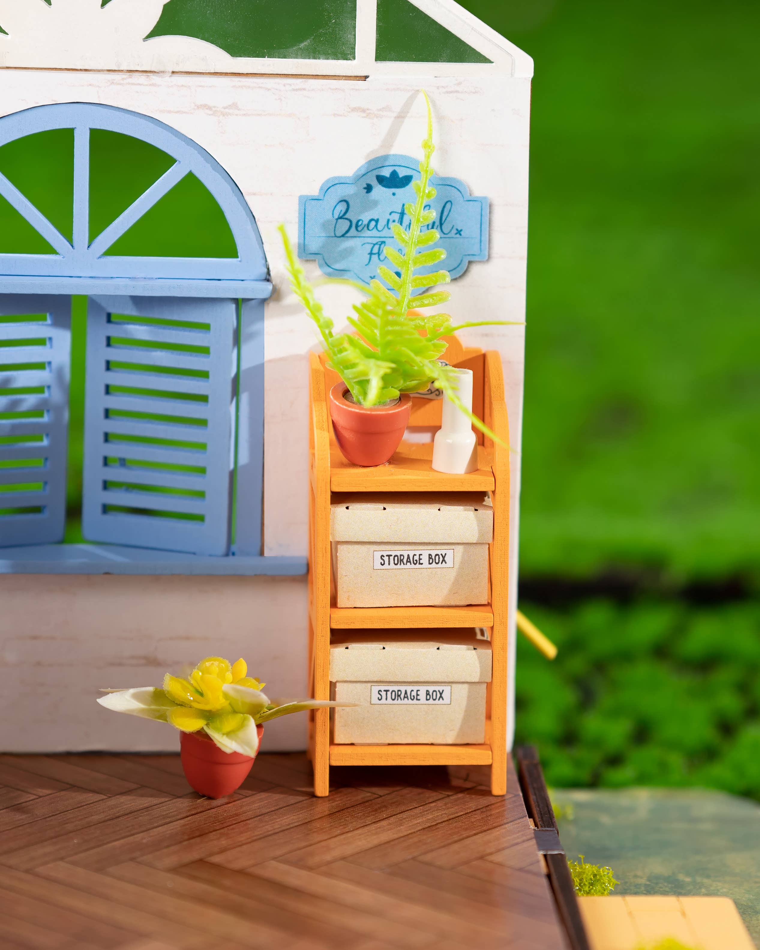 Hands Craft DIY Miniature House Kit: Dreamy Garden House Kawaii Gifts