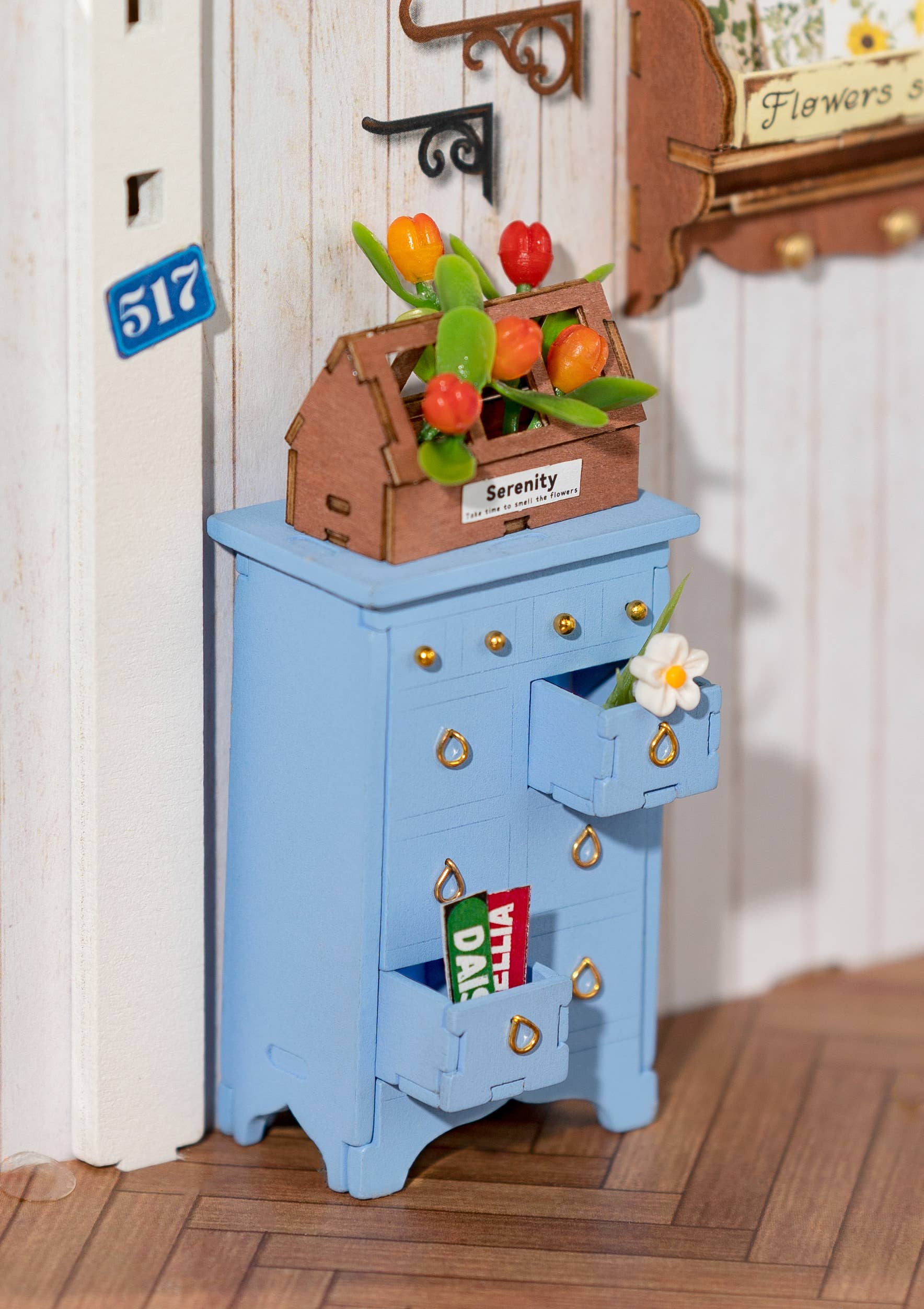 Hands Craft DIY Miniature House Kit: Dreamy Garden House Kawaii Gifts