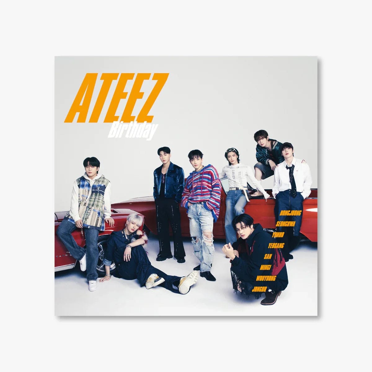 DAMAGED] ATEEZ - Birthday (4th Japanese Single) (Flash