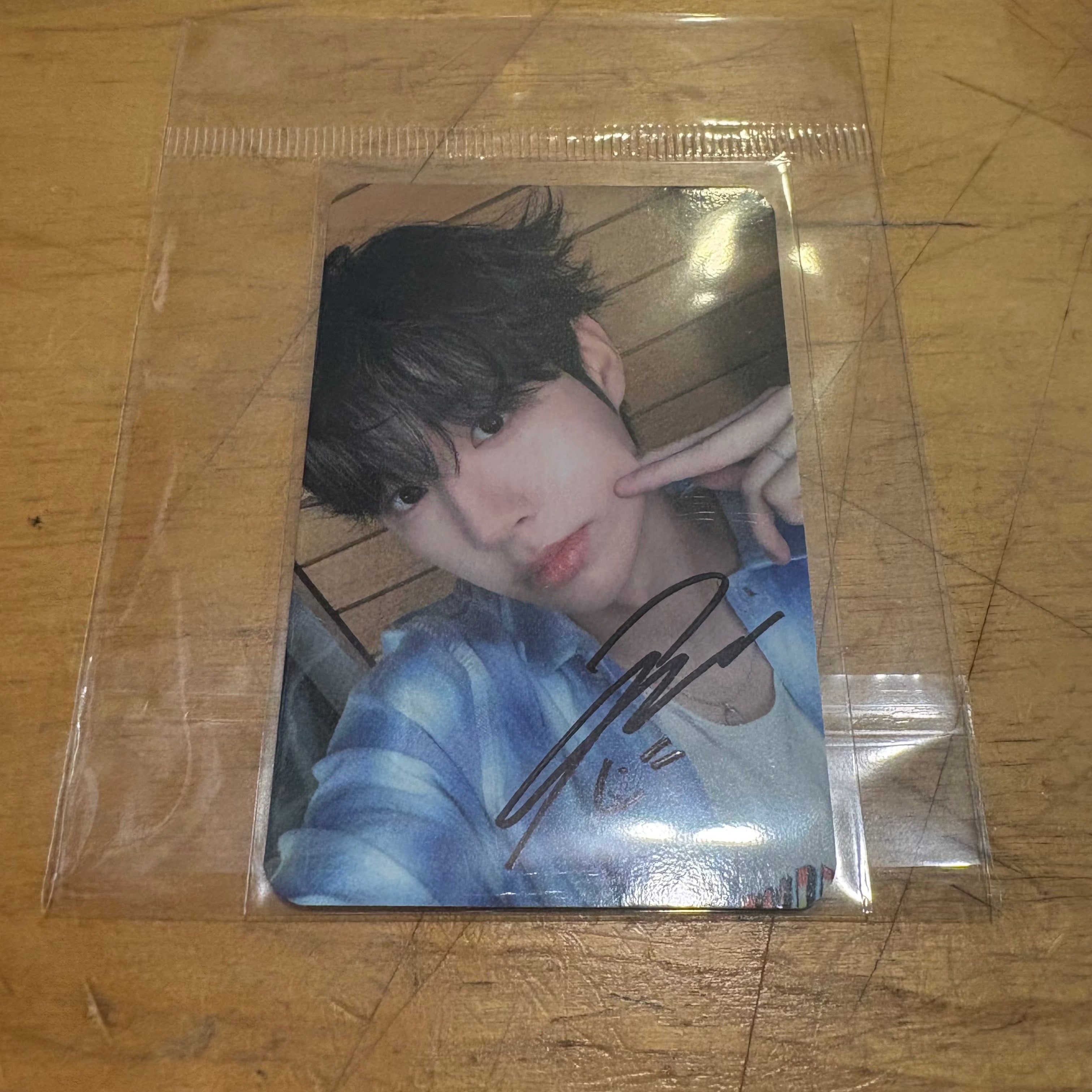 Signed Sungmin CLOSE YOUR EYES - [Snowy Summer] Soundwave Lucky