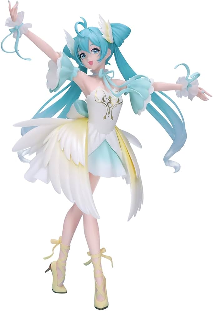 JBK Hatsune Miku Banpresto Evolve - Classical Tuning Swan Lake Figure Kawaii Gifts 4983164899214