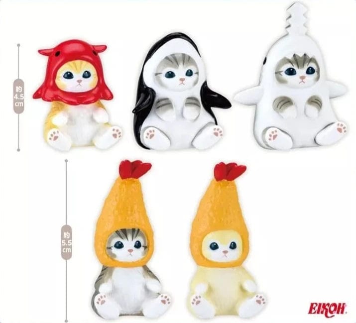 JBK Mofusand Cat 2" Mini Figure S2 Kawaii Gifts