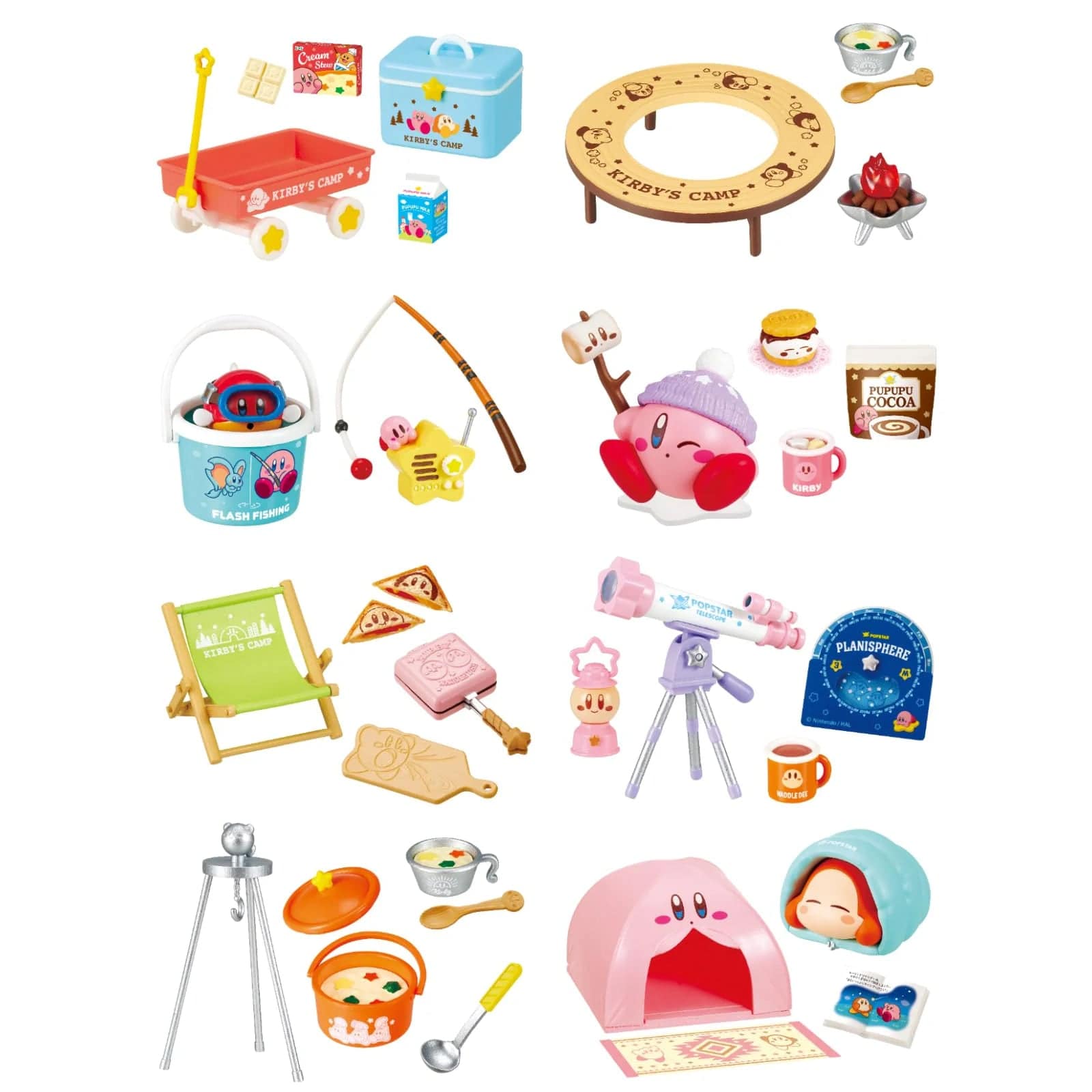 JBK Rement Kirby's Starry Sky Camp Surprise Box Kawaii Gifts 4521121208794