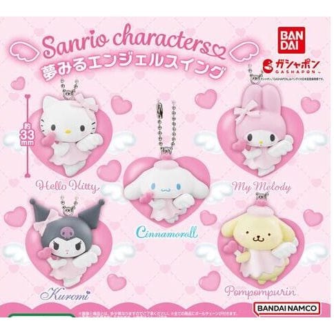 JBK Sanrio Characters Dreaming Angel Swing Figures Gashapon Kawaii Gifts