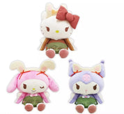 JBK Sanrio Mofu-Ear Retro Lolita 6.5" Plushies (6 Characters!) Kawaii Gifts