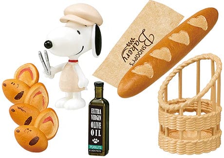 JBK Re-Ment Peanuts Snoopy's Bakery Blind Box Kawaii Gifts 4521121251134