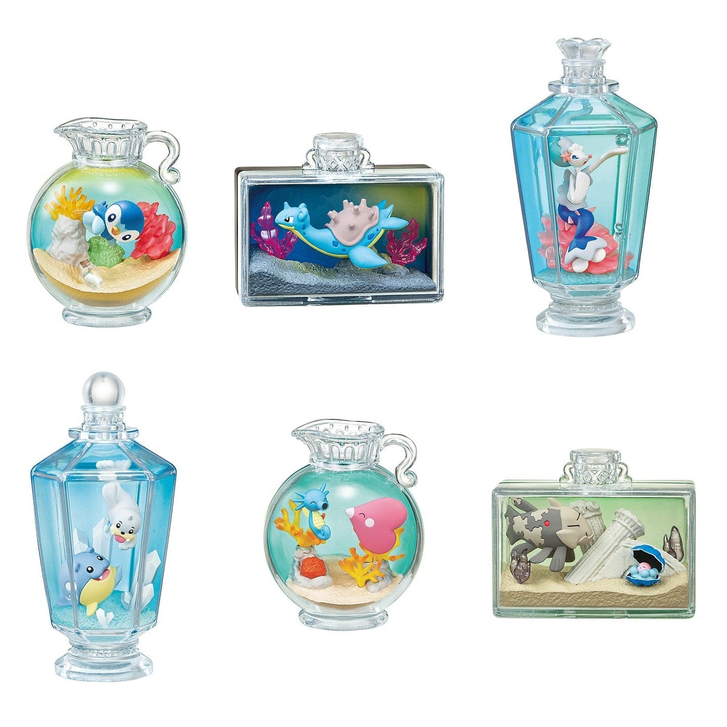 Pokemon: AQUA BOTTLE Collection: 1Box (6pcs)