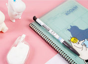 K_Wonderland Moomin Slim Black Ballpoint Pen Black Kawaii Gifts