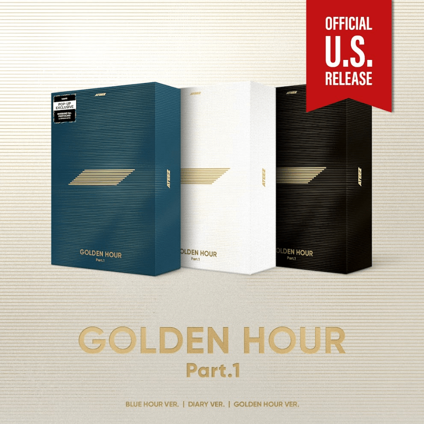 ATEEZ - GOLDEN HOUR: Part.1 - Pop-up Exclusive – Kawaii Gifts ATEEZ - GOLDEN HOUR: Part.1 - Pop-up Exclusive – Kawaii Gifts