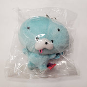Kawaii Import San-X Zombbit 3" Plushy Mascot with Accessory Strap (A) Light blue Noro Noro Nonbi Kawaii Gifts 4974413613699