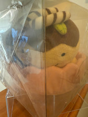 Kawaii Import San-X Kogepan Chocolate Breads in a Pink Pan Plush Set (2005) Kawaii Gifts 4974413431026