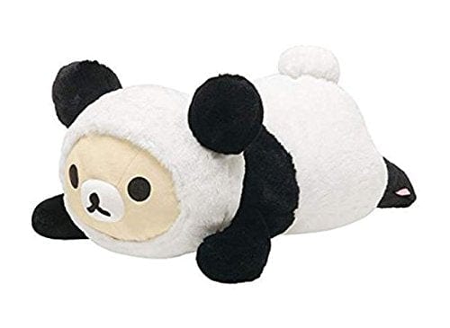 Kawaii Import San-X Rilakkuma Panda 17" Korilakkuma Huggable Plush (2015) Kawaii Gifts 4974413644785