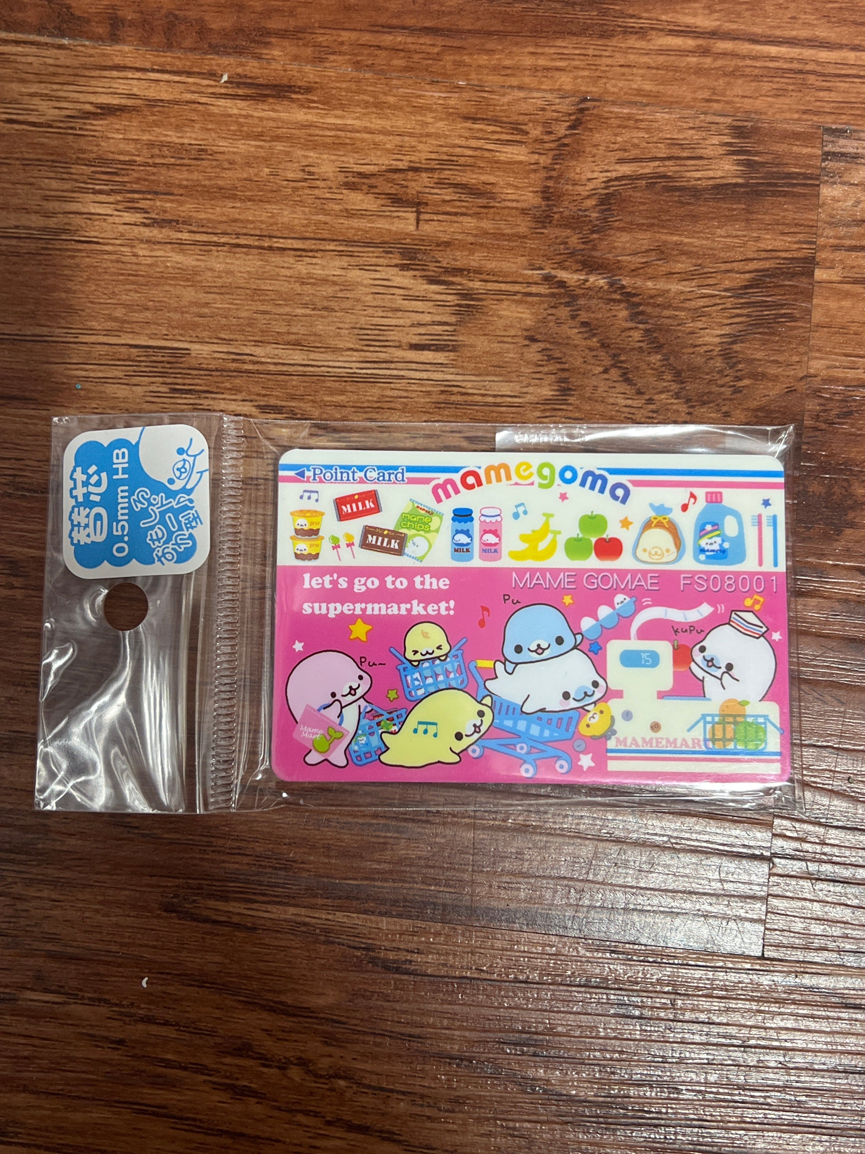 Kawaii Import Mamegoma Supermarket 0.5mm Lead Refill: Pink Kawaii Gifts 4974413540254