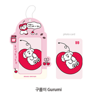 Korea Pop Store Brunch Brother Photo Card Holder Gurumi Kawaii Gifts 8809916206078