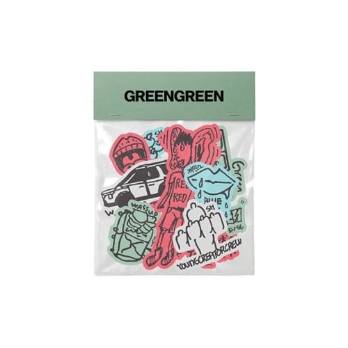 CORTIS] GREENGREEN - Sticker Set – Kawaii Gifts