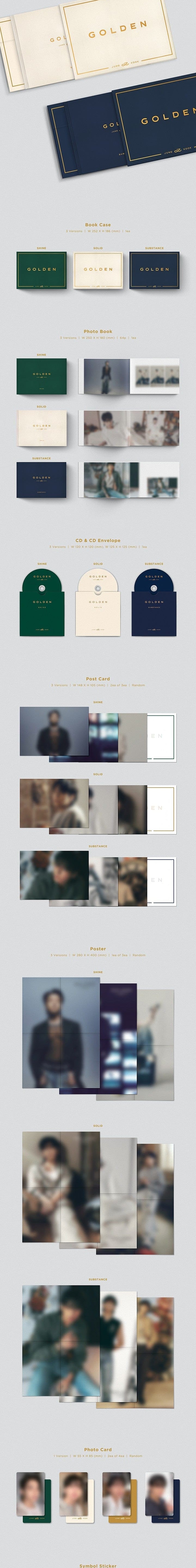 Korea Pop Store JUNG KOOK (BTS) - Golden Kawaii Gifts 8809962361097