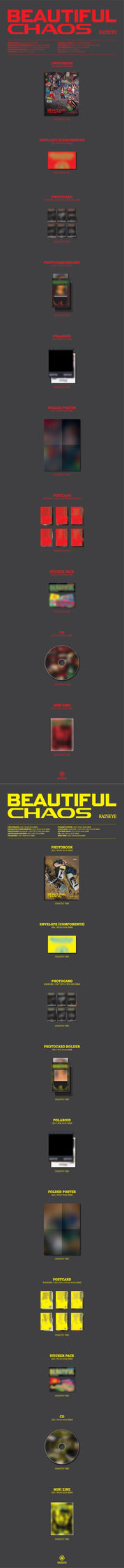 Korea Pop Store KATSEYE - Beautiful Chaos Kawaii Gifts