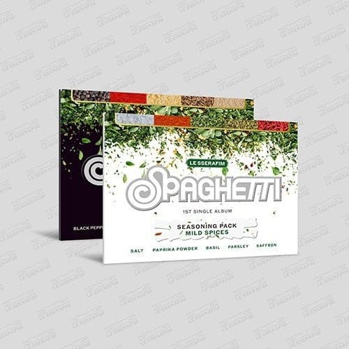 LE SSERAFIM - 1st Single Album 'Spaghetti' (Weverse Albums Ver