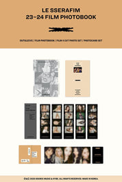 Korea Pop Store LE SSERAFIM - 23-24 Film Photobook Kawaii Gifts