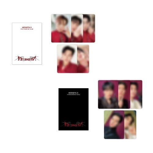 MONSTA X] [Reason] Photocard Set A – Kawaii Gifts