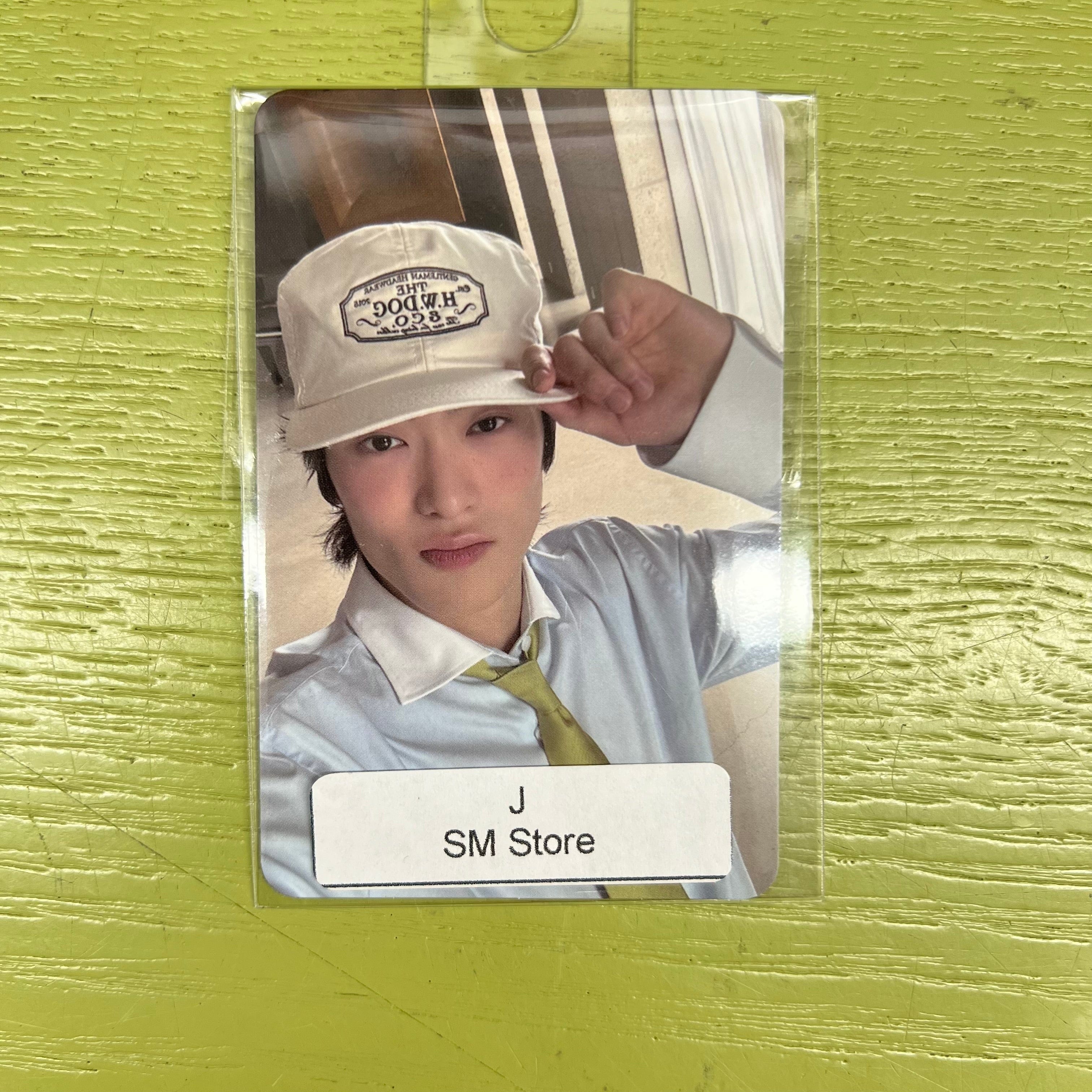 Korea Pop Store NCT Miscellaneous Pre-Order Benefit Photocard J Jaehyun SM Store Hat Kawaii Gifts 06509270