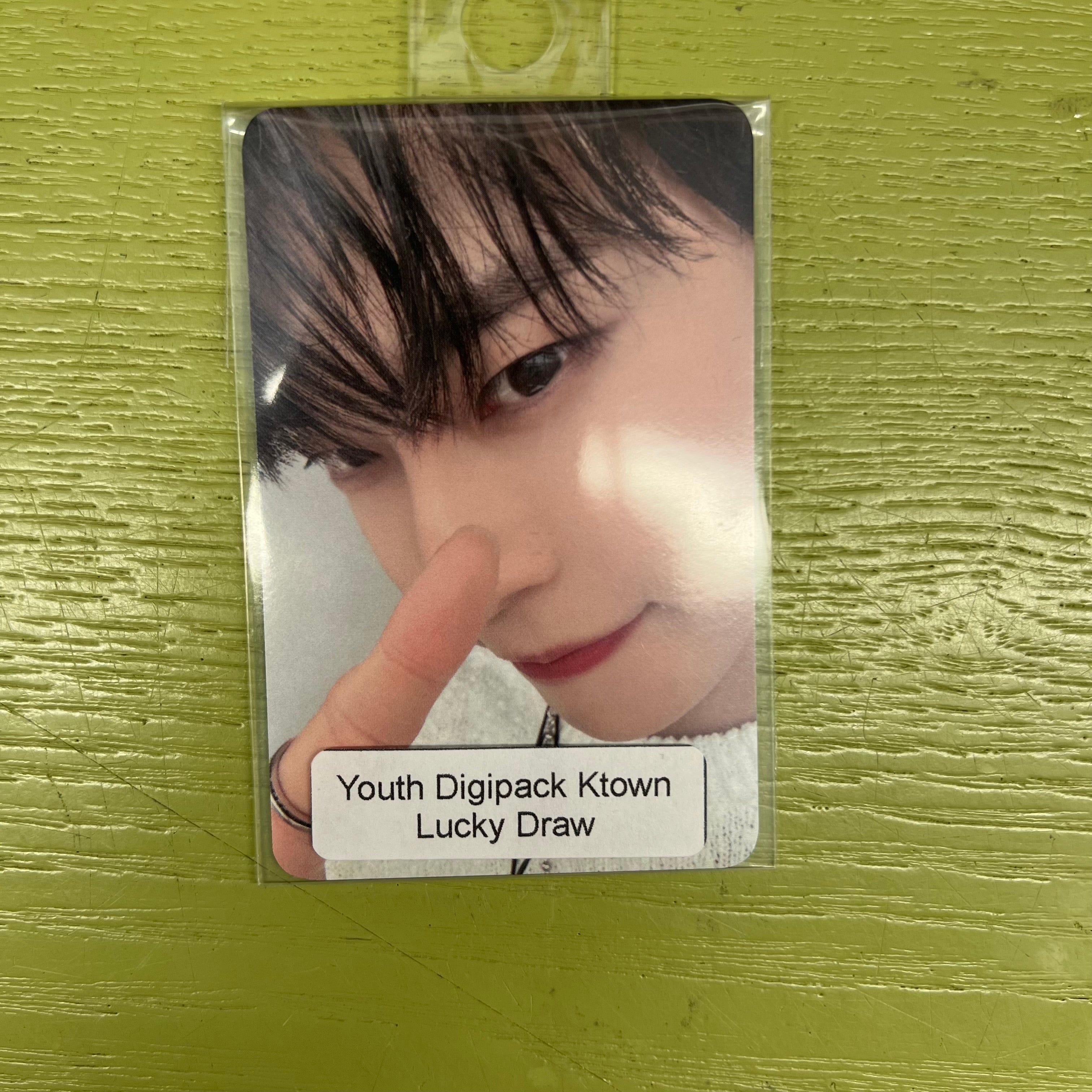 Korea Pop Store NCT Miscellaneous Pre-Order Benefit Photocard Youth Doyoung Ktown Lucky Draw Kawaii Gifts 06443734