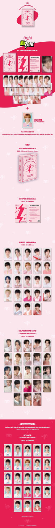 Korea Pop Store NCT - NCT Zone Coupon Card (Cupid Ver.) Kawaii Gifts