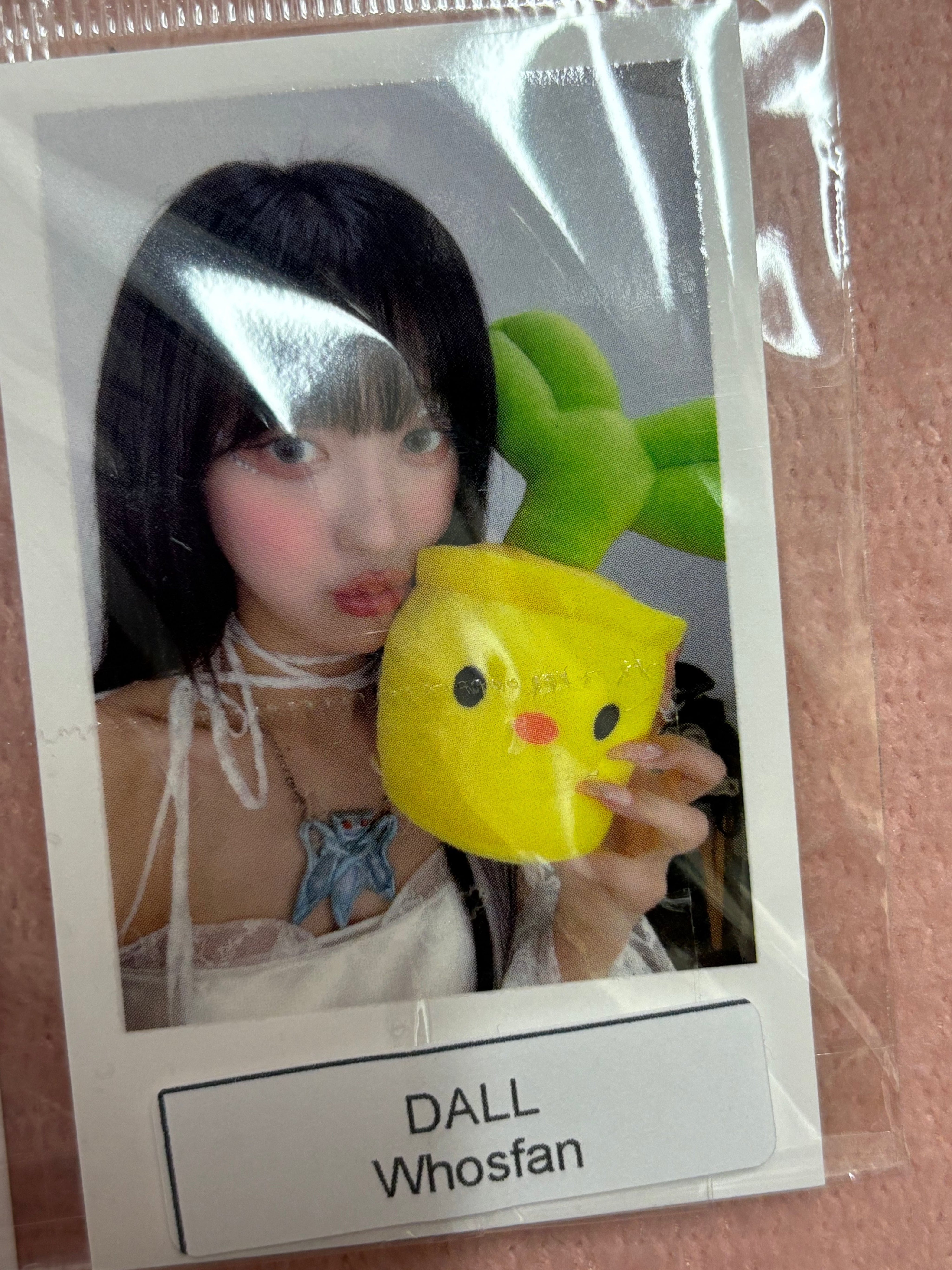 Korea Pop Store Pre-Order Benefit ARTMS - Dall Whosfan Choerry Yellow Kawaii Gifts 14445014