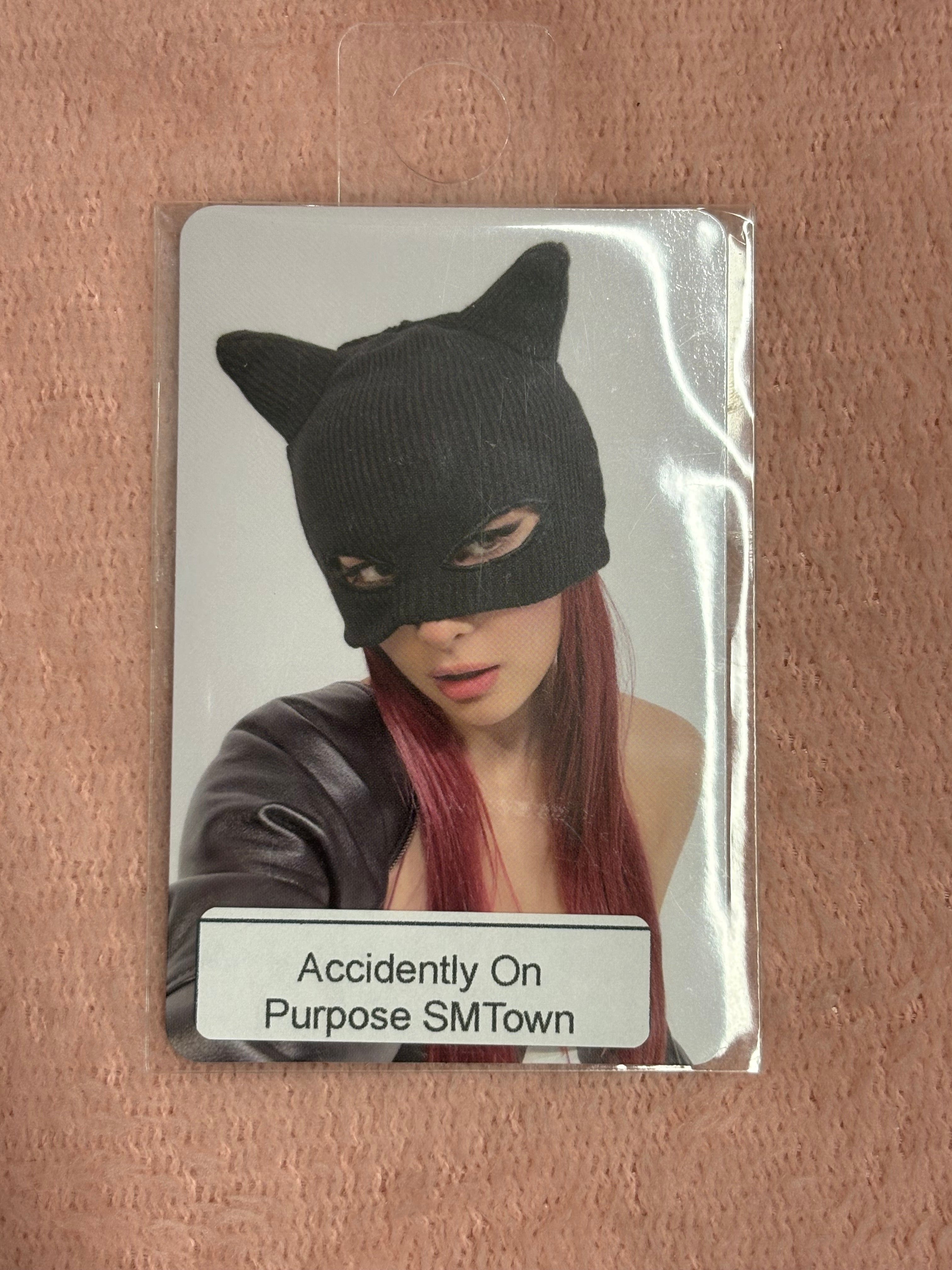 Korea Pop Store Pre-Order Benefit SEULGI - Accidentally On Purpose SM Town Hat Kawaii Gifts 28887766