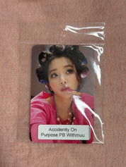 Korea Pop Store Pre-Order Benefit SEULGI - Accidentally On Purpose Withmuu Kawaii Gifts 28920534