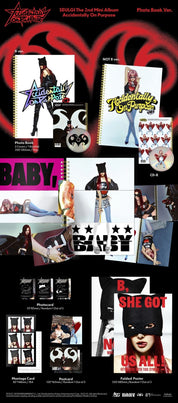 Korea Pop Store SEULGI - Accidentally On Purpose (2nd Mini Album) (Photobook Ver.) Kawaii Gifts 8804775454806