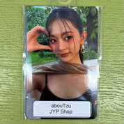 Korea Pop Store TWICE Miscellaneous Pre-Order Benefit Photocard abouTzu JYP Shop Cheek Heart Kawaii Gifts 05051606