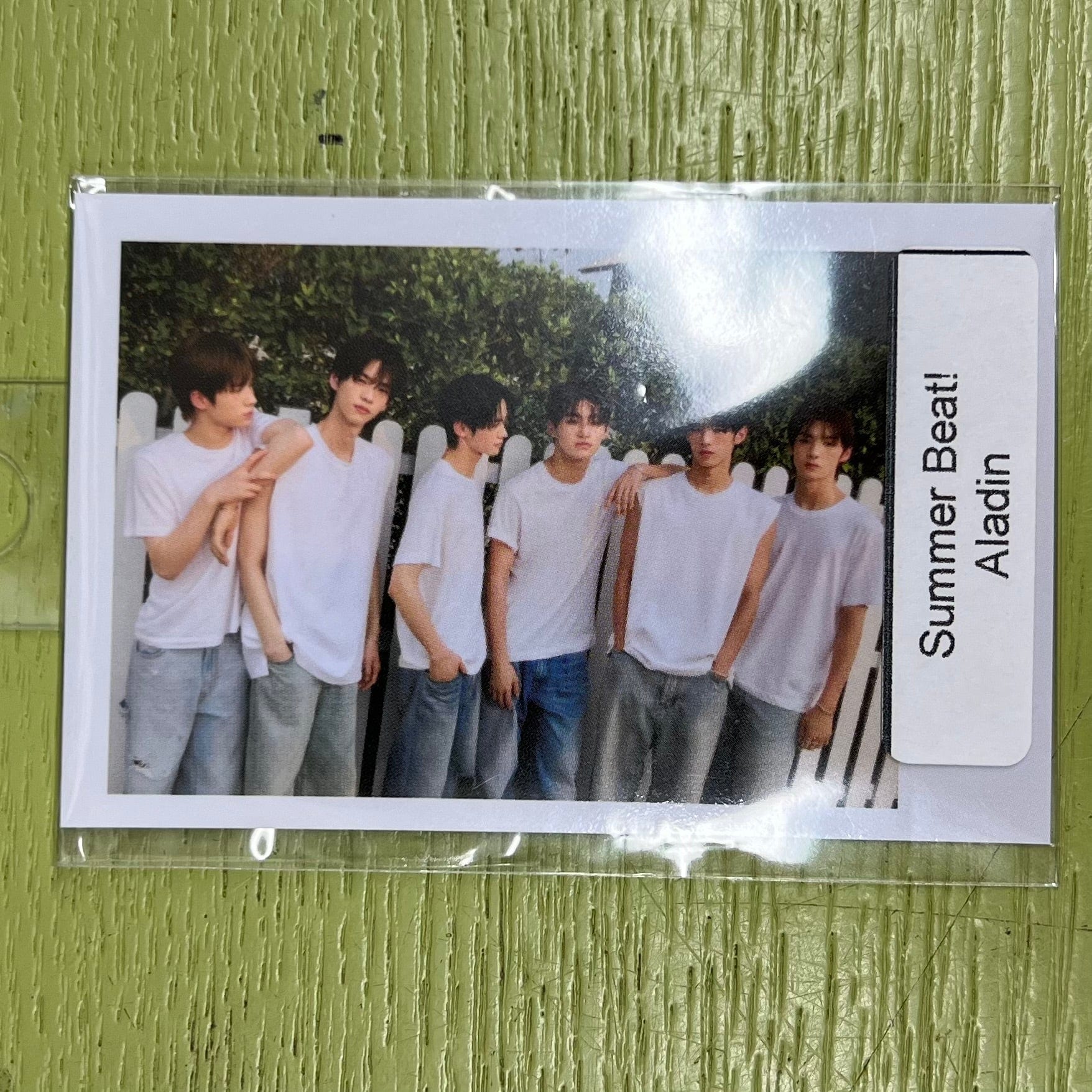 Korea Pop Store TWS Summer Beat! Aladin Pre-Order Photocard Group Kawaii Gifts 10687702