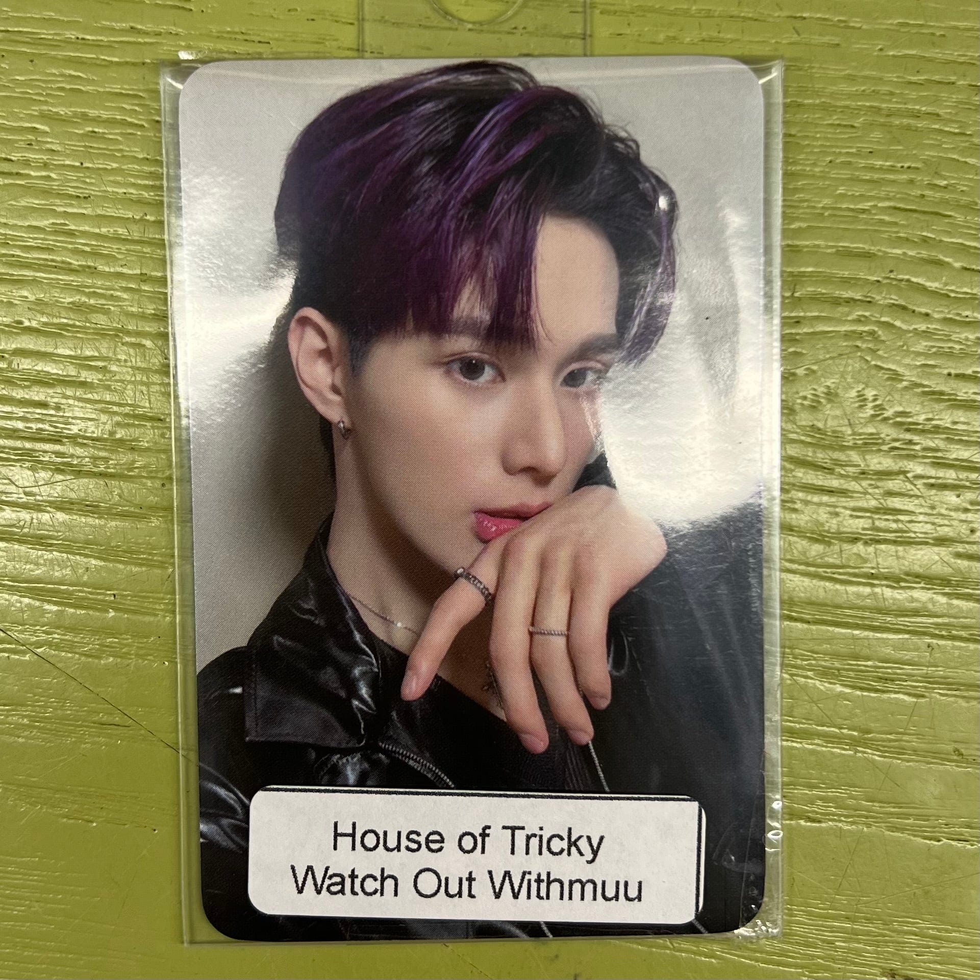 Korea Pop Store xikers House of Tricky : Watch Out Pre-Order Benefit Photocard Withmuu Jinsik Kawaii Gifts 64697302