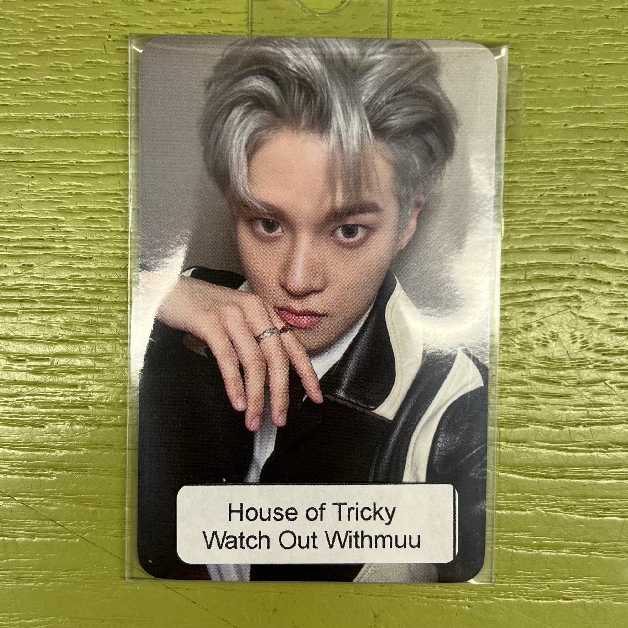 Korea Pop Store xikers House of Tricky : Watch Out Pre-Order Benefit Photocard Withmuu Junmin Kawaii Gifts 64631766